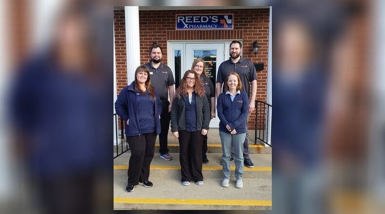 Reed’s Pharmacy plans to open a new location in Brookville. Pharmacist Paul Bicknell, back left, is co-owner for the new pharmacy. CONTRIBUTED
