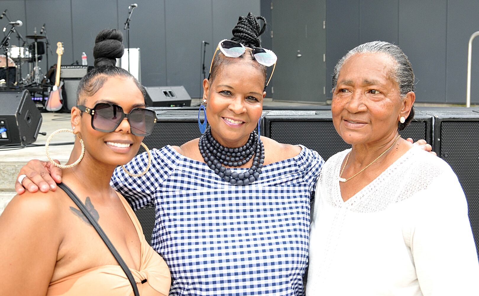 Did we spot you at the Dayton "Blues" Festival?