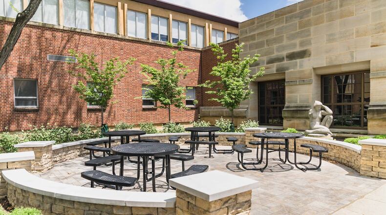 The Dayton Art Institute's renovated Velsey Garden opened this spring. CONTRIBUTED