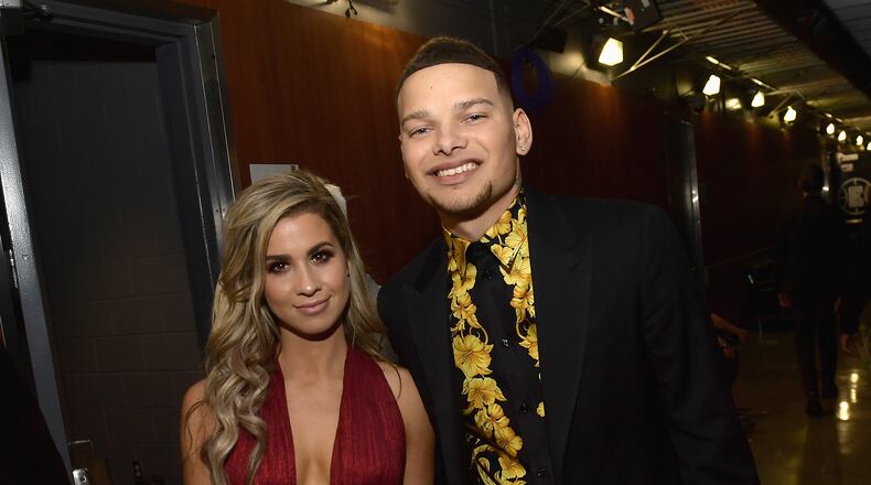 LOS ANGELES, CA - FEBRUARY 10: Katelyn Jae and Kane Brown backstage during the 61st Annual GRAMMY Awards at Staples Center on February 10, 2019 in Los Angeles, California. (Photo by Matt Winkelmeyer/Getty Images for The Recording Academy)