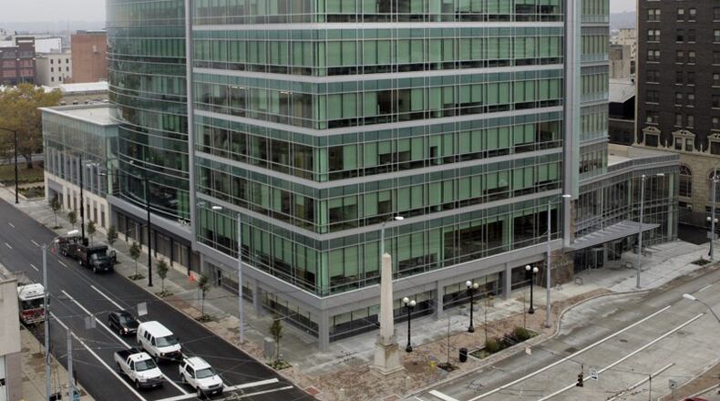 CareSource, headquarters pictured, has new deals to be in-network with additional hospitals in Kentucky and Indiana. CONTRIBUTED