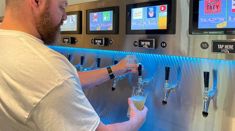 The Slap’n Lizard, a self-pour tap house in West Carrollton, has permanently closed its doors. The establishment’s last day of business was Sunday, March 2. NATALIE JONES/STAFF