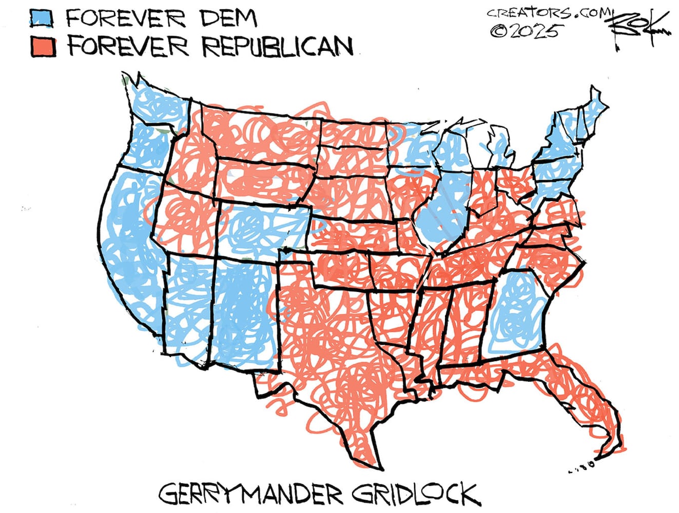 CARTOONS: Chip Bok, Aug. 14, 2025