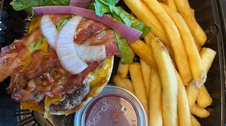 Rum Runners Cafe is located at 2318 E. Dorothy Lane. Pictured is The Busted Al Capone (FACEBOOK PHOTO).