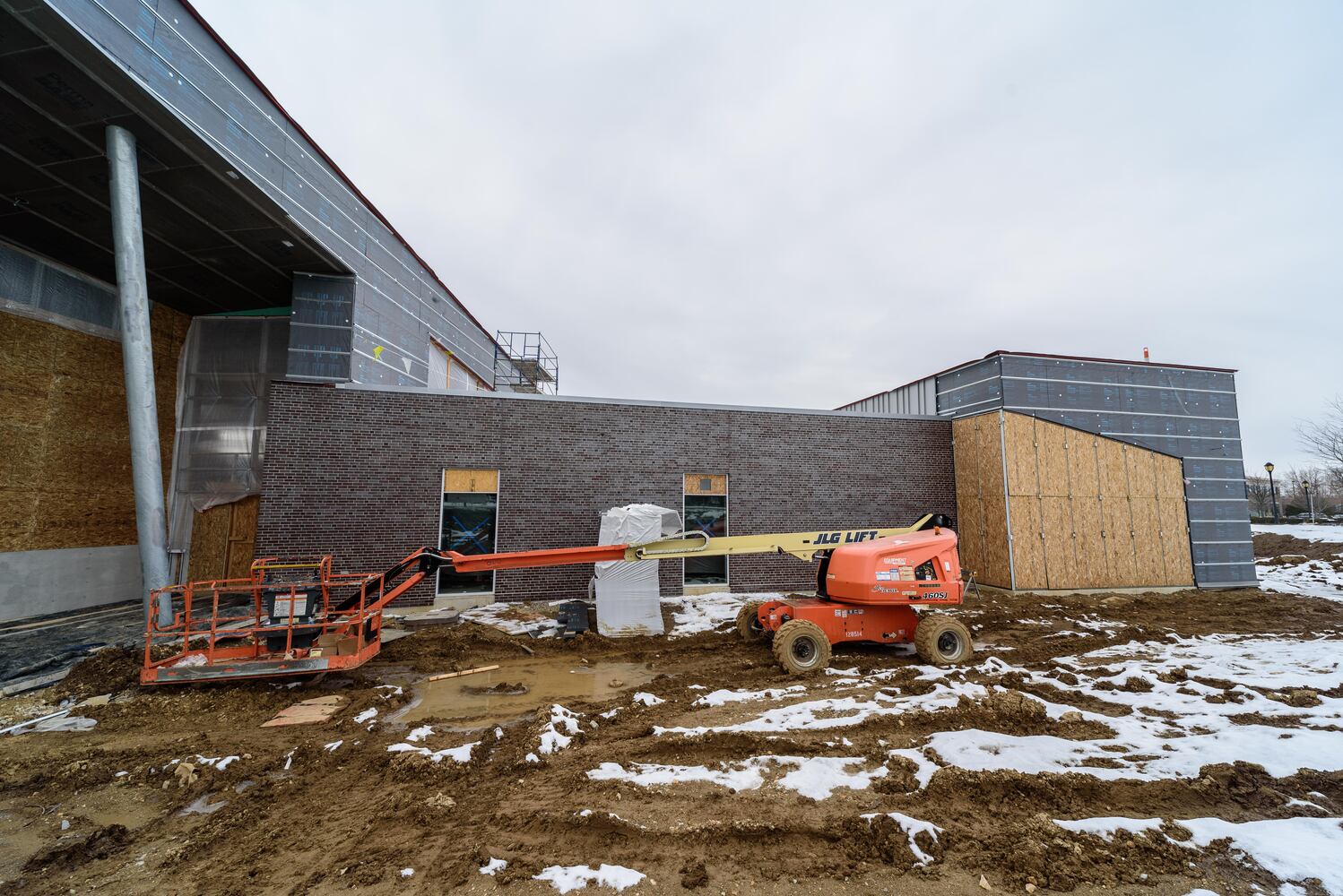 PHOTOS: A look at construction at the Dayton Metro Library’s new Huber Heights Branch