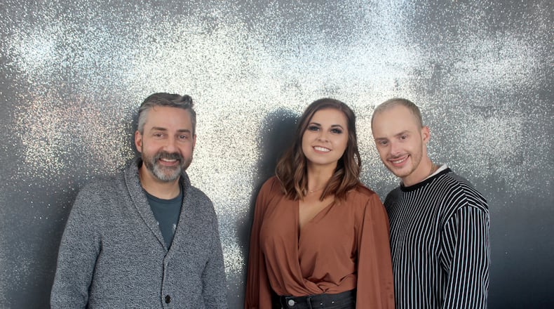 Joshua and Vince Ladner (left) have sold Salon J Ladner at 45 S. St. Clair St., to Kaley Barfknecht. She plans to change the salon’s name to La’ren 143.