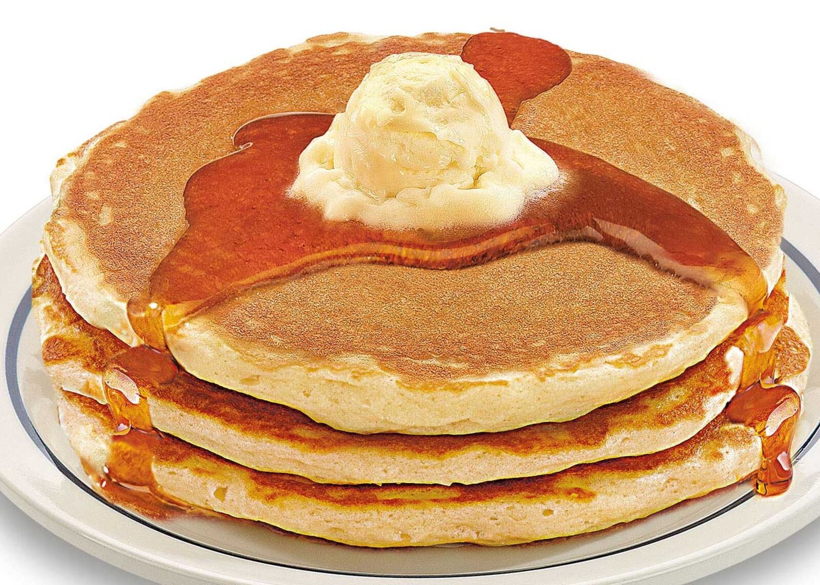 An IHOP buttermilk pancake stack. SUBMITTED