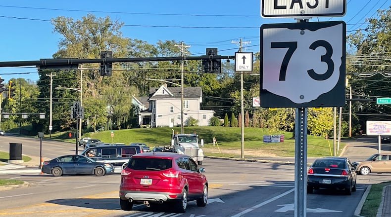Franklin has approved a four-month freeze on new development for stretches of Ohio 73, Ohio 123 and Dixie Highway. NICK BLIZZARD/STAFF PHOTO