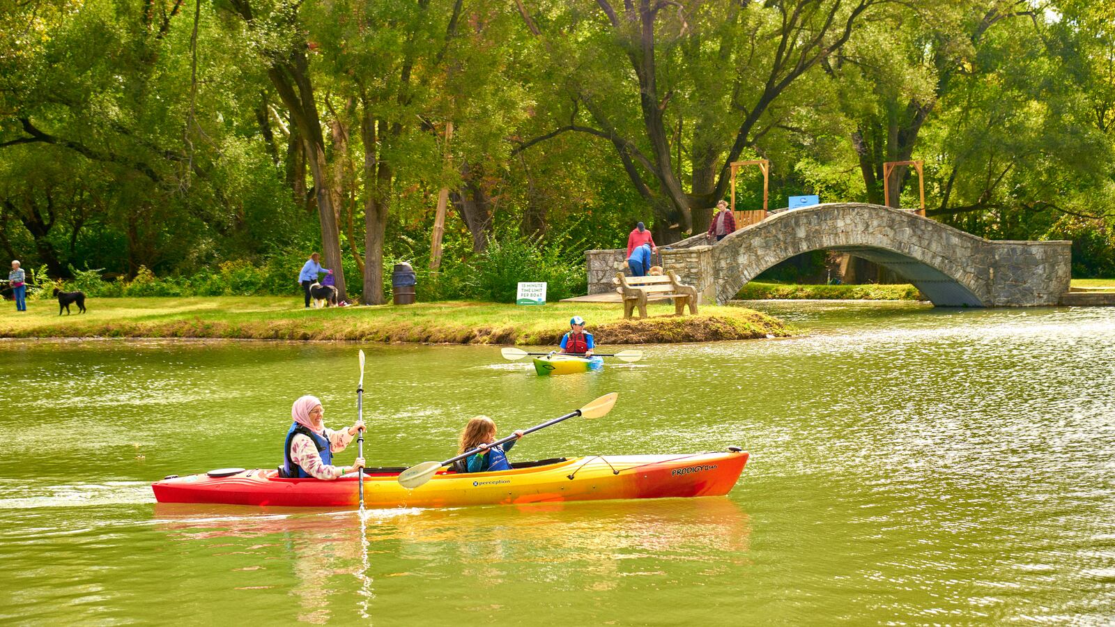 Paddling is one of the many free activities outdoor adventure seekers can try at the Five Rivers MetroParks' Wagner Subaru Outdoor Experience - CONTRIBUTED