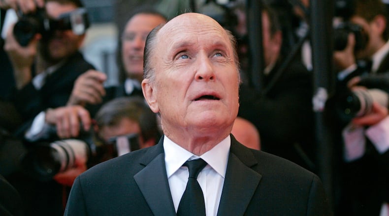 FILE - Actor Robert Duvall arrives for the screening of the film "We Own the Night," at the 60th International film festival in Cannes, southern France, on May 25, 2007. (AP Photo/Lionel Cironneau, file)