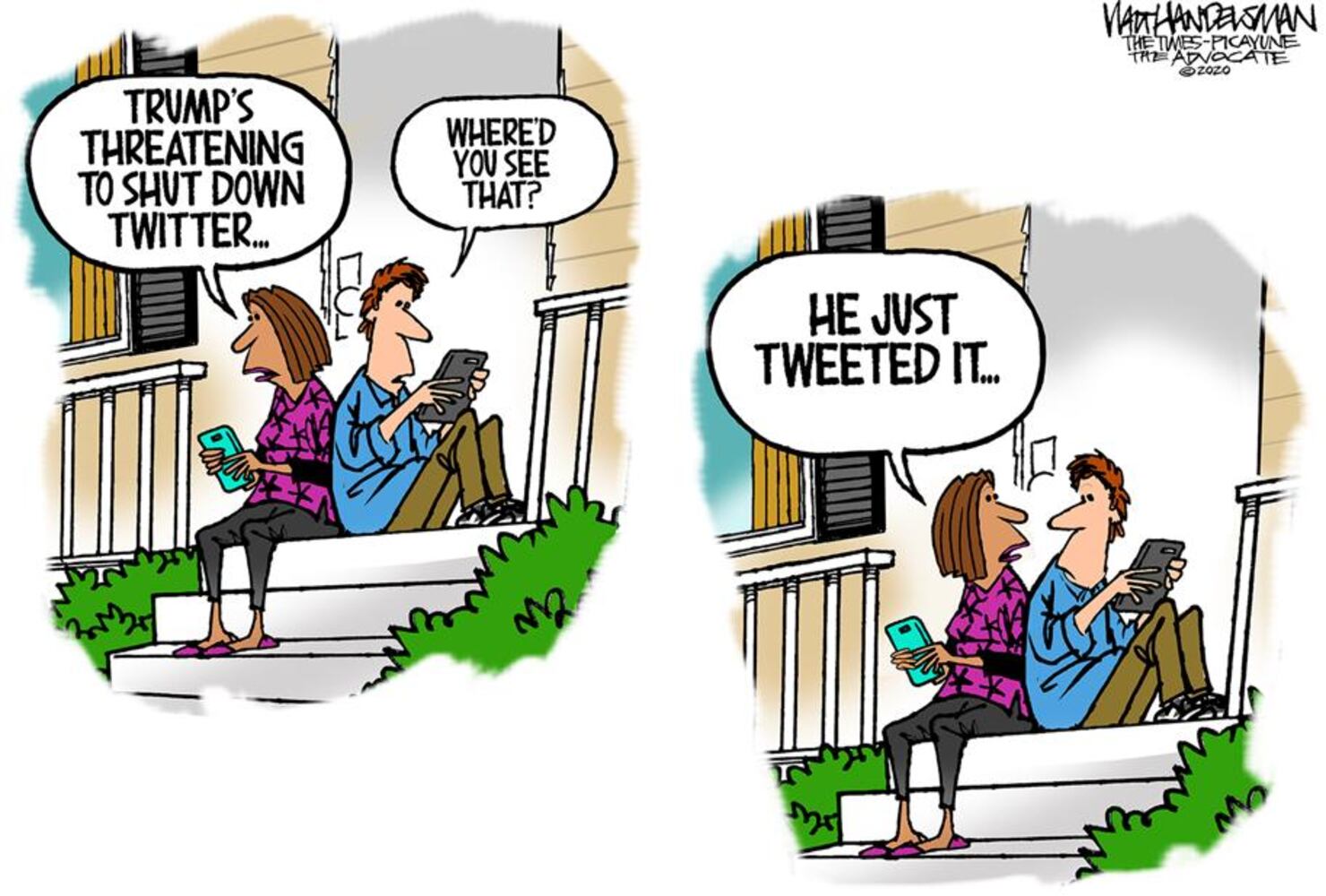Week in cartoons: Twitter, George Floyd and more