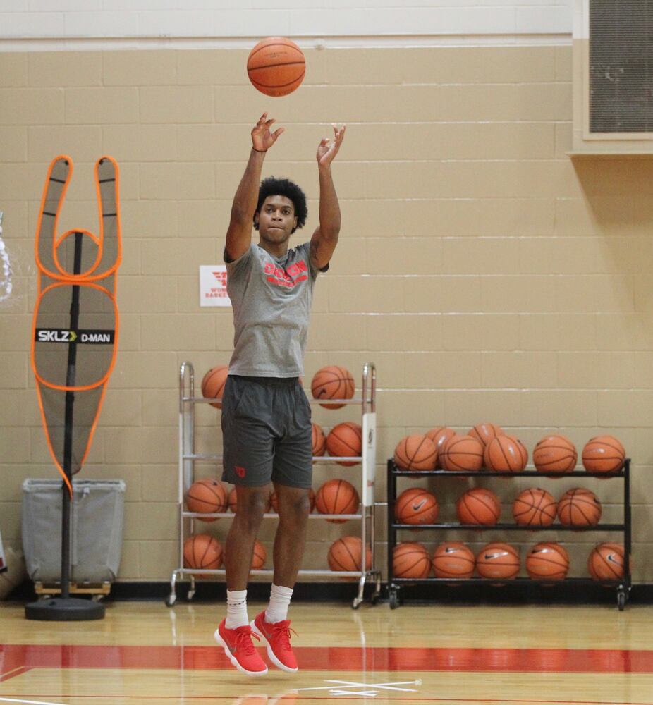 Photos: Dayton basketball practice at Cronin Center