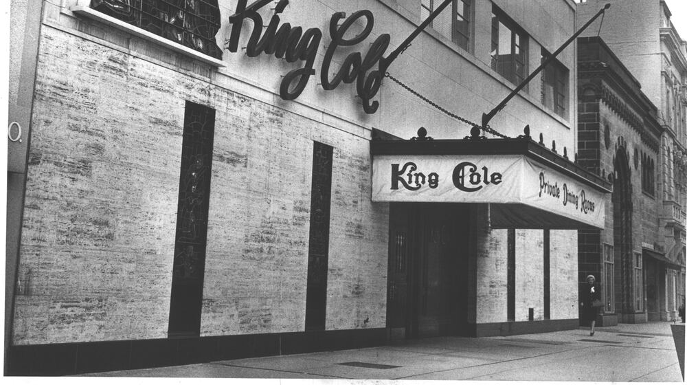 King Cole restaurant in Dayton, circa 1969