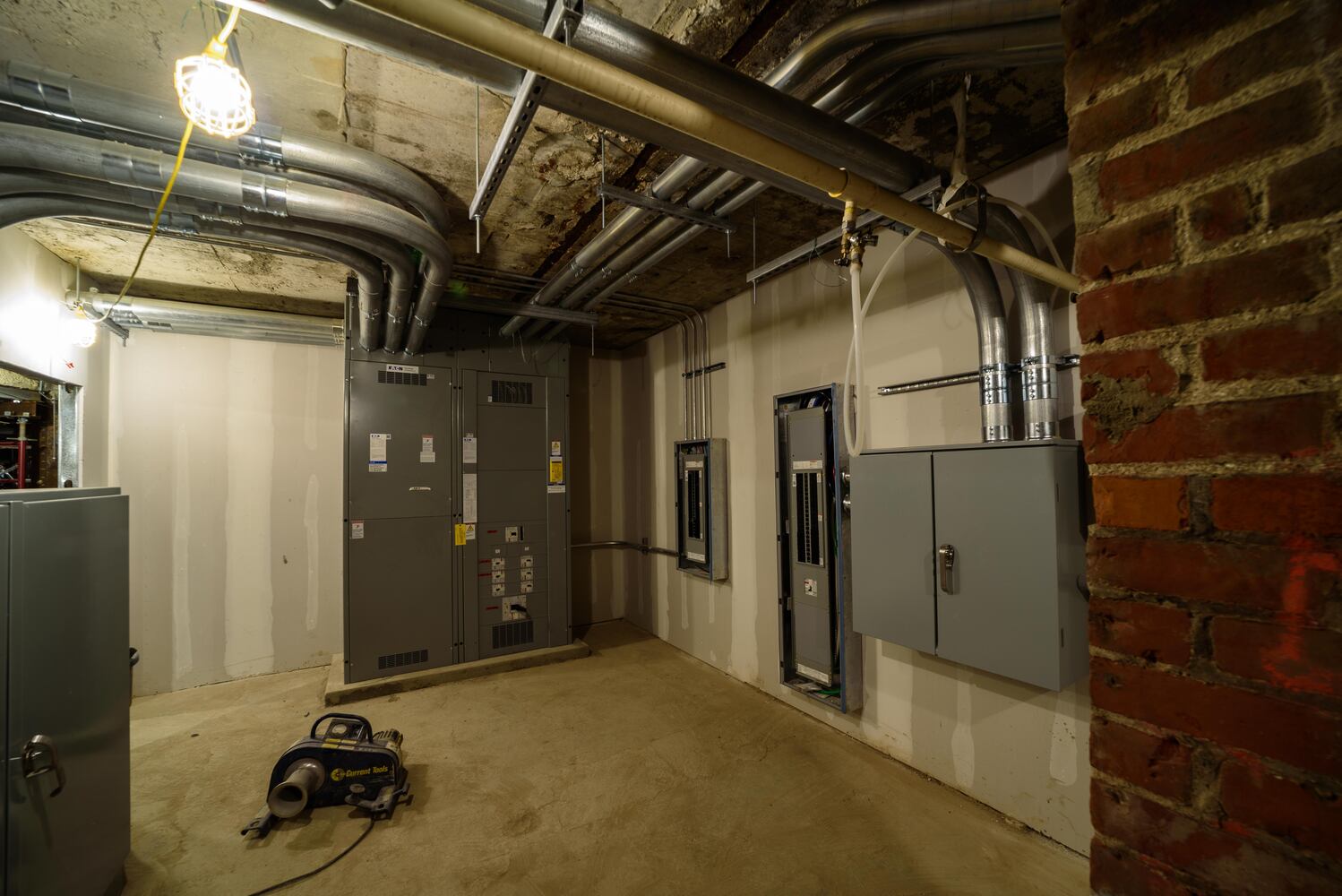 PHOTOS: Dayton Arcade recovery continues, first floor slab completed and windows restored