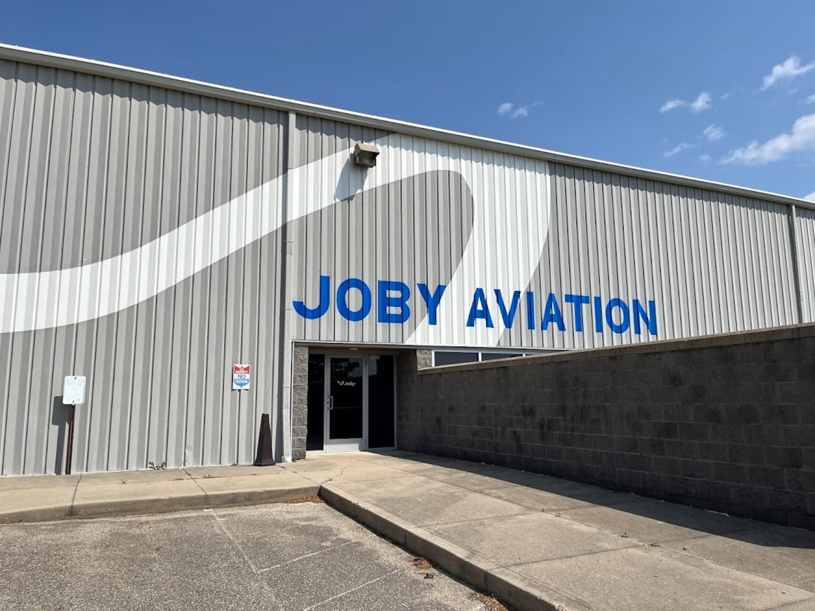 The Joby Aviation building off Concorde Drive on June 10, 2025. THOMAS GNAU/STAFF