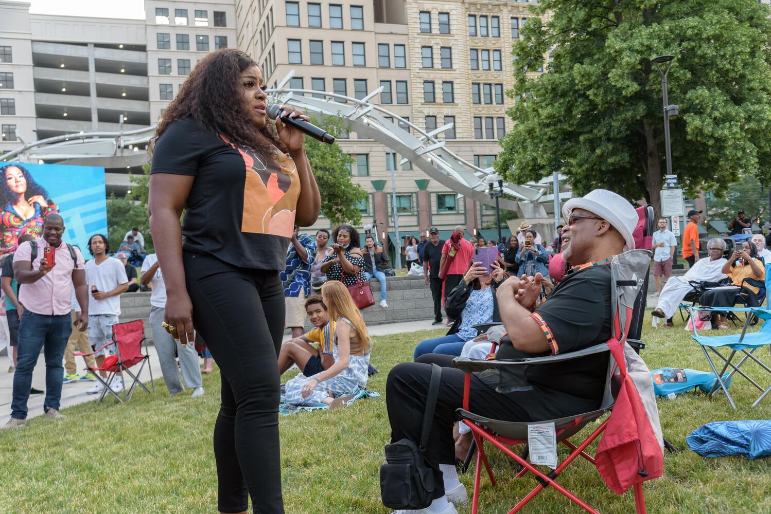 PHOTOS: Etana and The Luv Locz Experiment Live at Levitt Pavilion