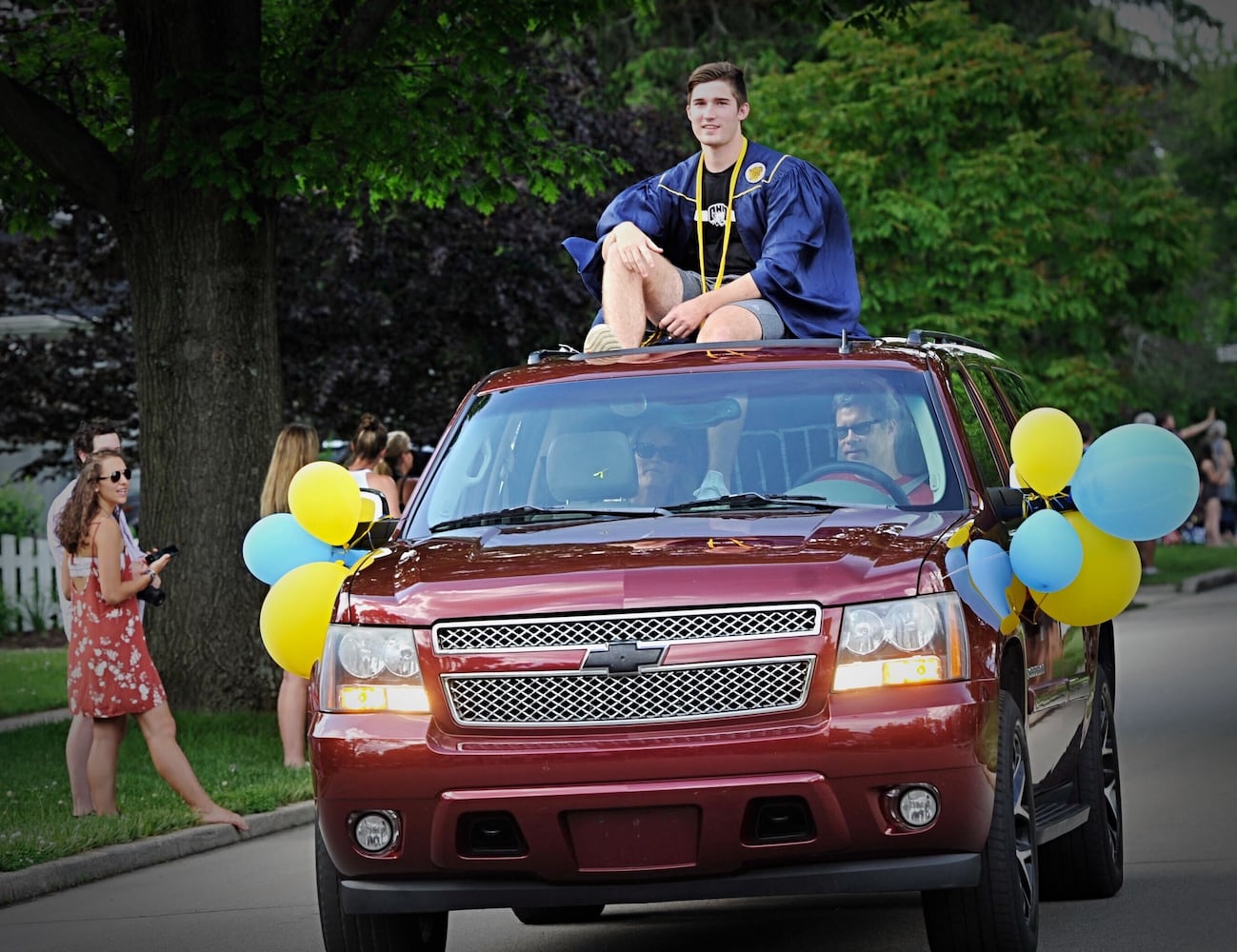 Oakwood community celebrates seniors during parade