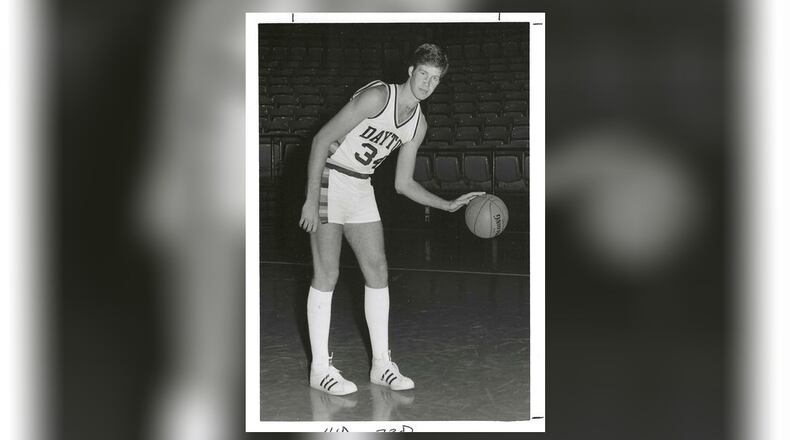 Mike Reichert, University of Dayton basketball. UD Athletics photo