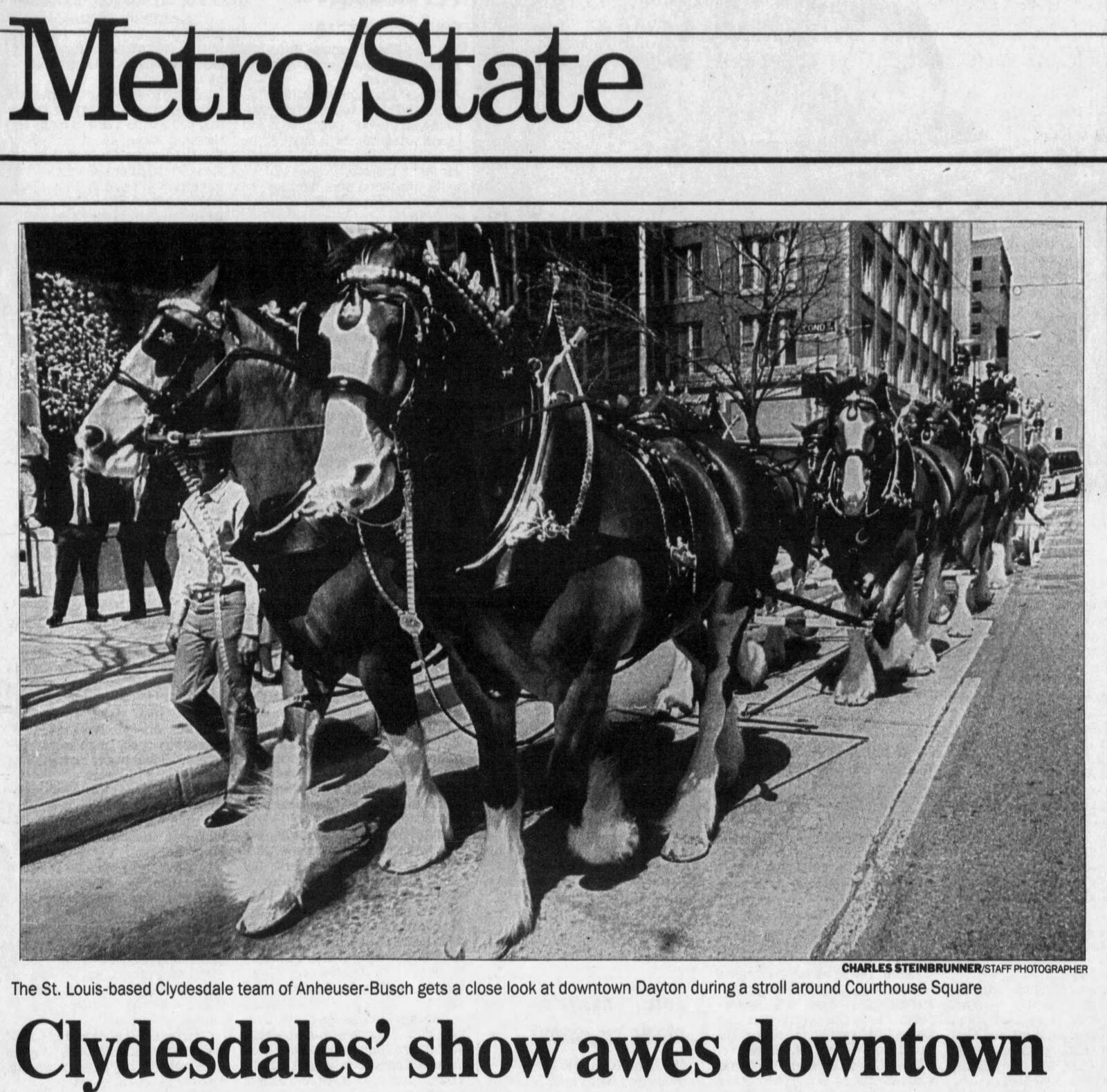 Dayton Daily News April 6, 1991. DAYTON DAILY NEWS ARCHIVES