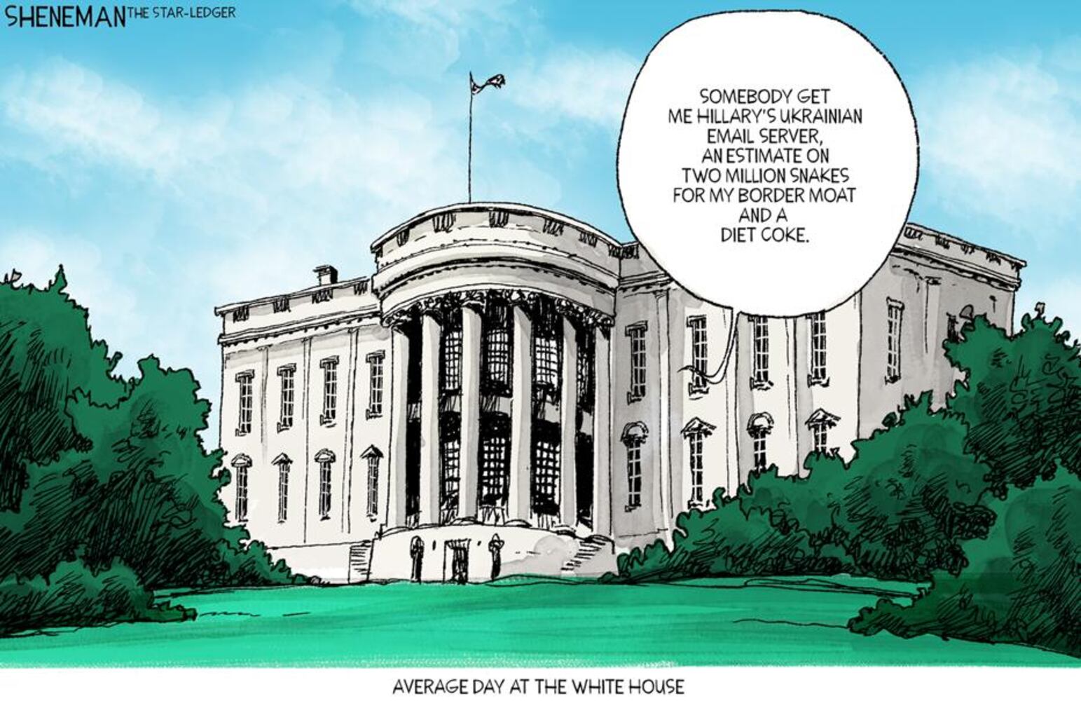 Week in cartoons: Trump, the whistleblower and more