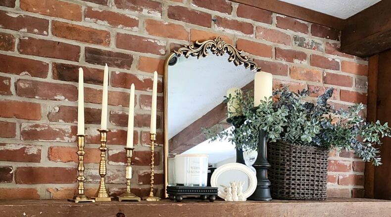 The fireplace was one of the key elements that drew Colleen Wellbaum to her home. CONTRIBUTED