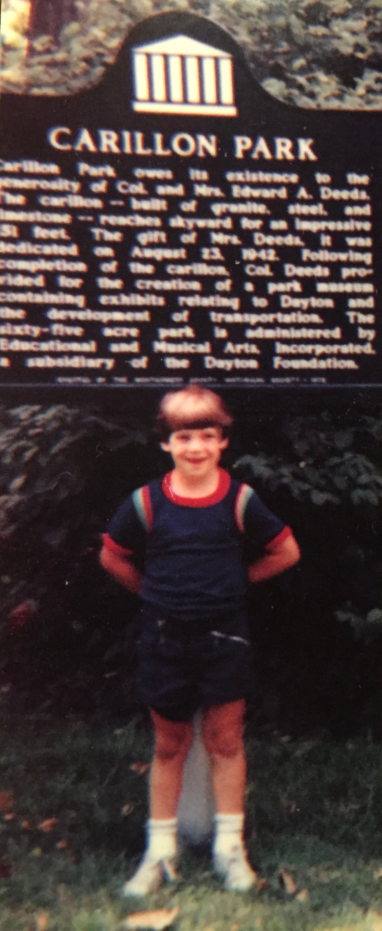 A young Brady Kress visited Carillon Park at age 6. He grew up to be the park's president and CEO.
CONTRIBUTED