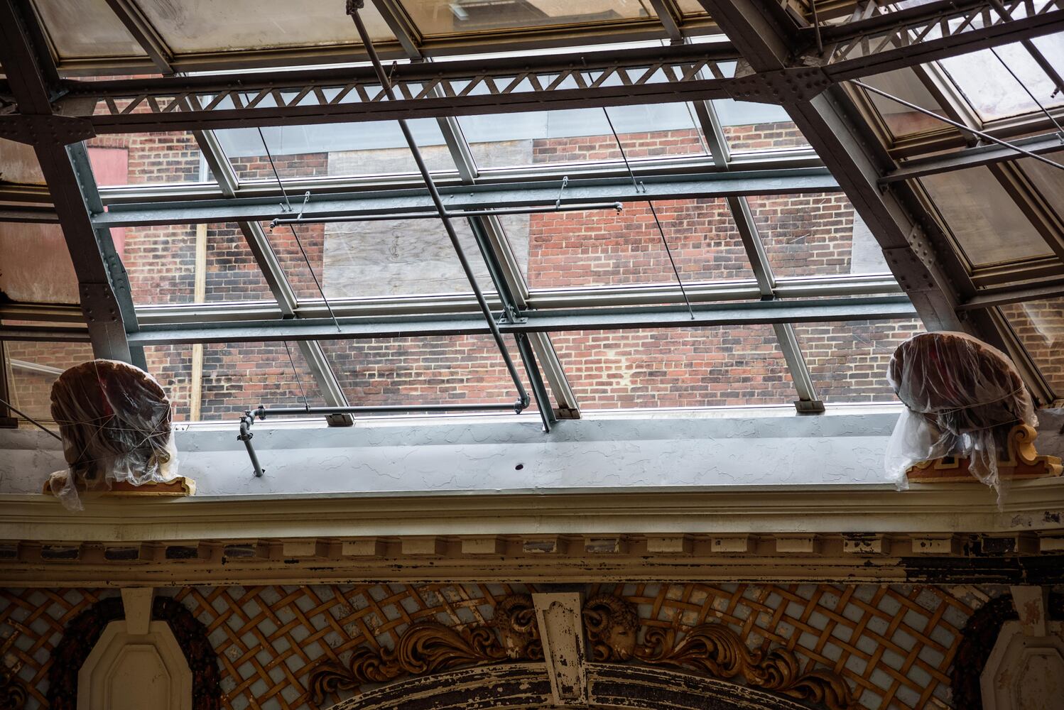 PHOTOS: Behind the scenes on the first day of construction at The Dayton Arcade