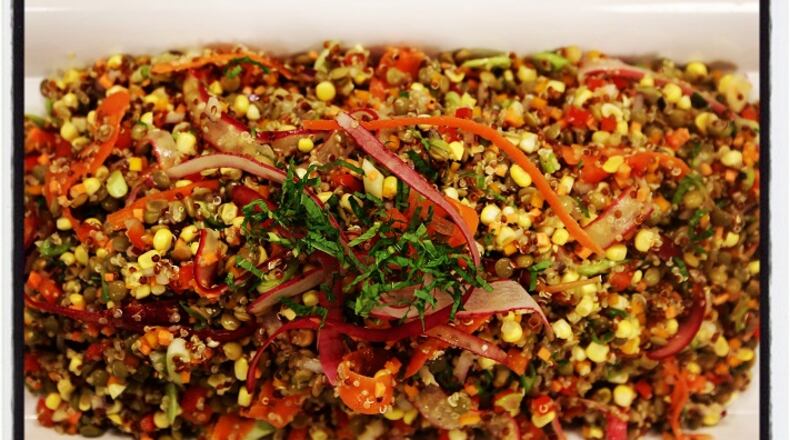 Fall Harvest Quinoa and Lentil Salad. (Regina H. Boone/Detroit Free Press/TNS)