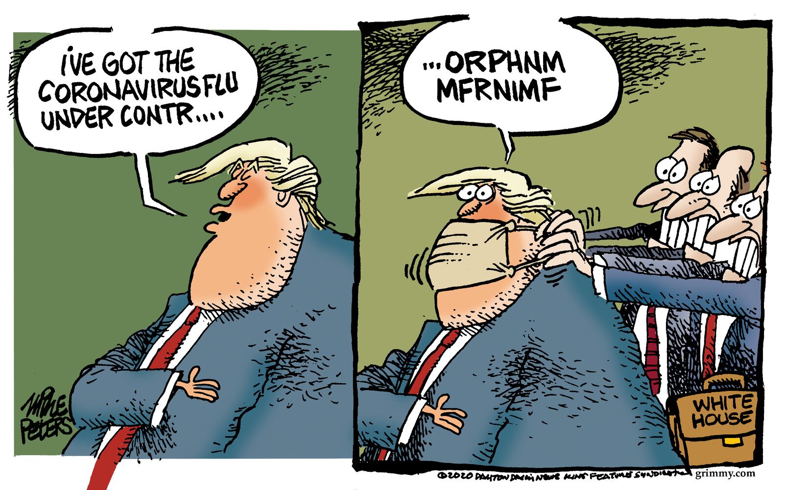 2020: The best of Pulitzer Prize winner Mike Peters political cartoons