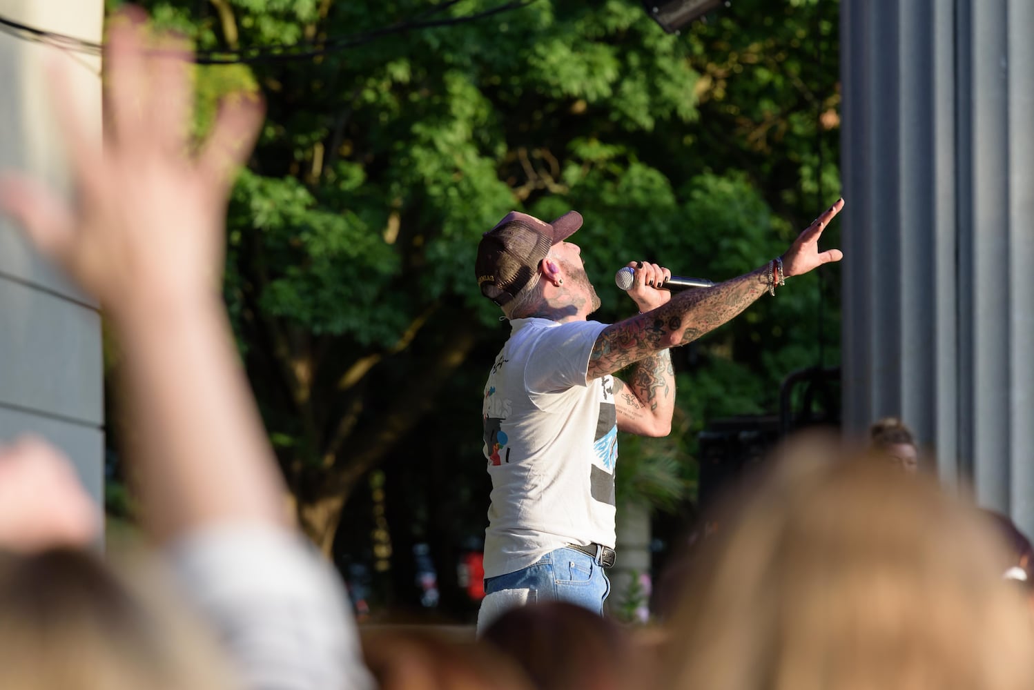 PHOTOS: Joey Fatone of NSYNC and AJ McLean of the Backstreet Boys live at Fraze Pavilion