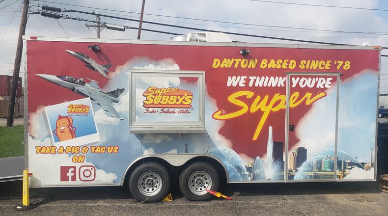 Super Subby's, a Dayton-based restaurant since 1978, has opened a drive-thru food truck in Troy.