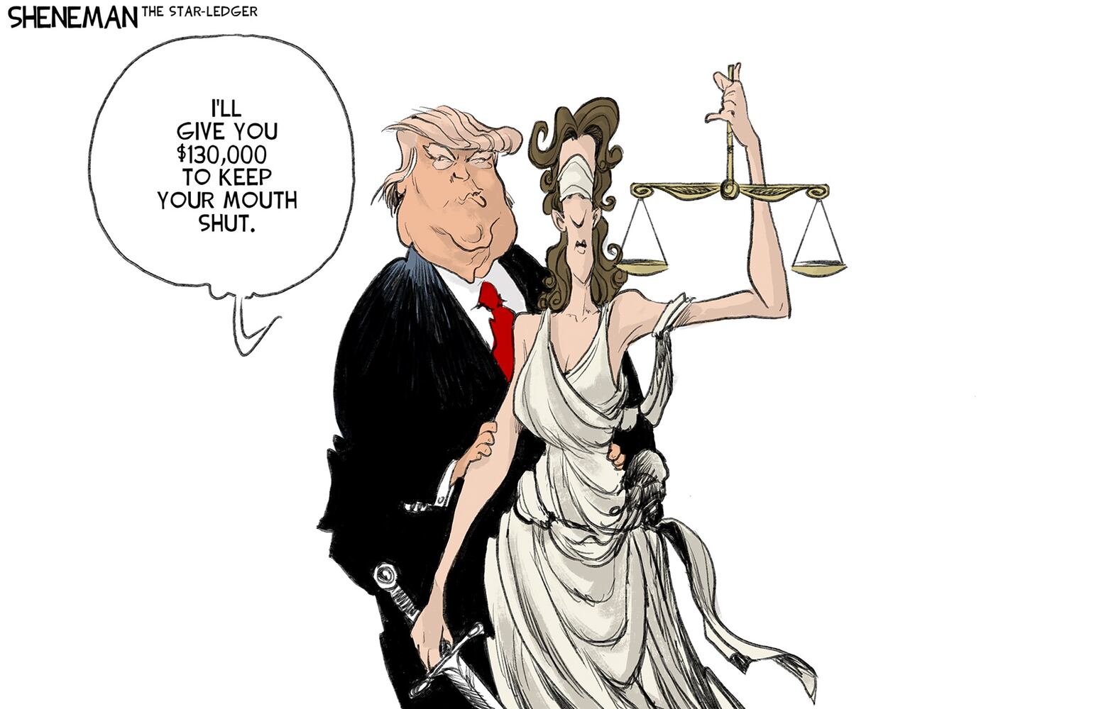 WEEK IN CARTOONS: Trump indictment, school shooting and more