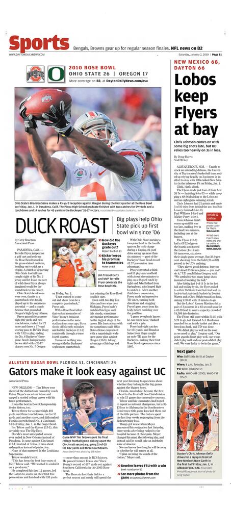 Ohio State Football pages