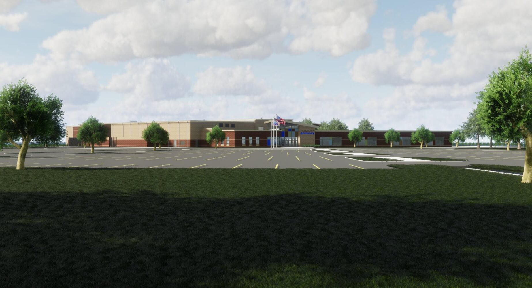 Fairborn PreK-2 School Renderings