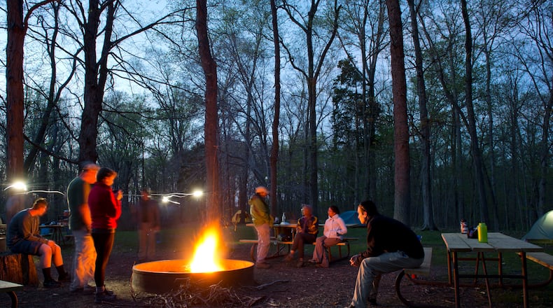 Camping out is a great way to enjoy the celestial events coming up in August 2017. PHOTO / Five Rivers MetroParks