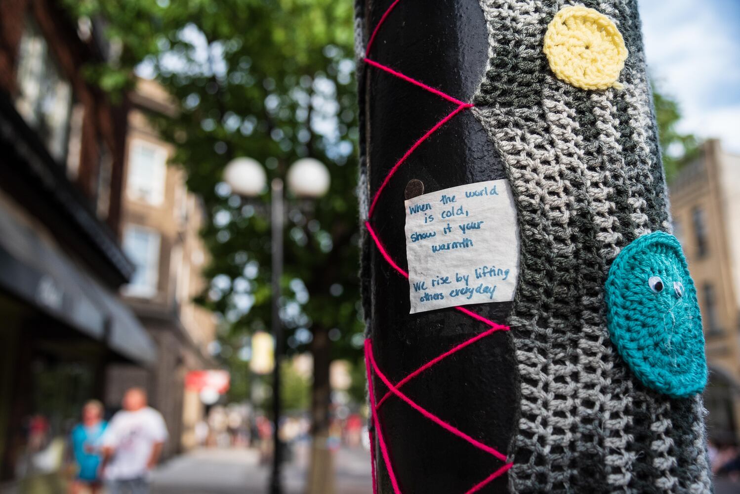 Oregon District Yarn Bombing