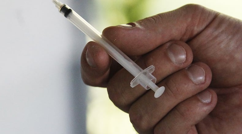 Indivisible OH 8 and Our Revolution will hold a joint protest of Butler County Sheriff Richard Jones’ stance on not having deputies carry Narcan. FILE PHOTO