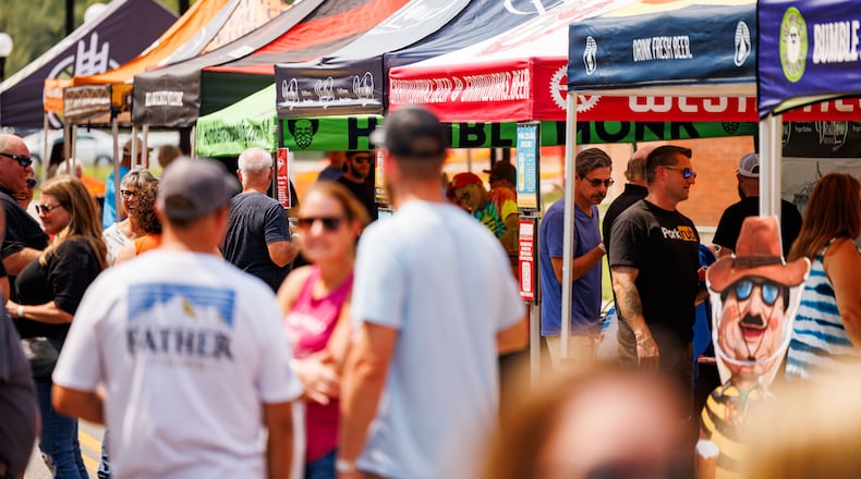 Spooky Nook Sports Champion Mill in Hamilton hosted its first large public event, Nook Beer Fest, on Aug. 19, 2023. The event took place between the complex's two buildings, outside on B Street. PHOTOS BY THOMAS PATE/NARRATUS MEDIA