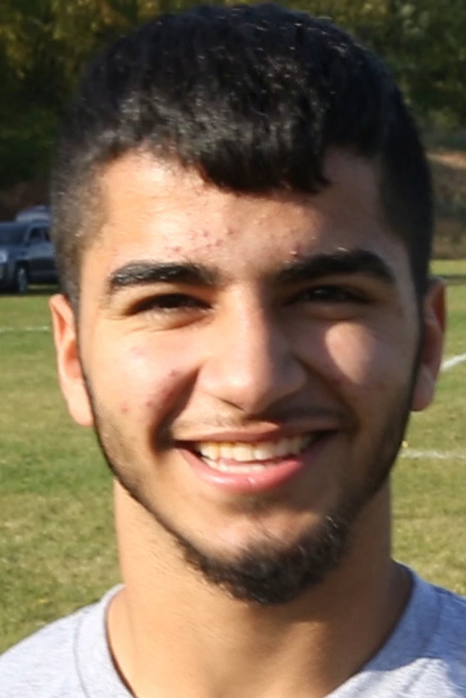 Nyaz Ibrahim, from Iraq, is a member of the Belmont High School Boys Soccer Team. TY GREENLEES / STAFF