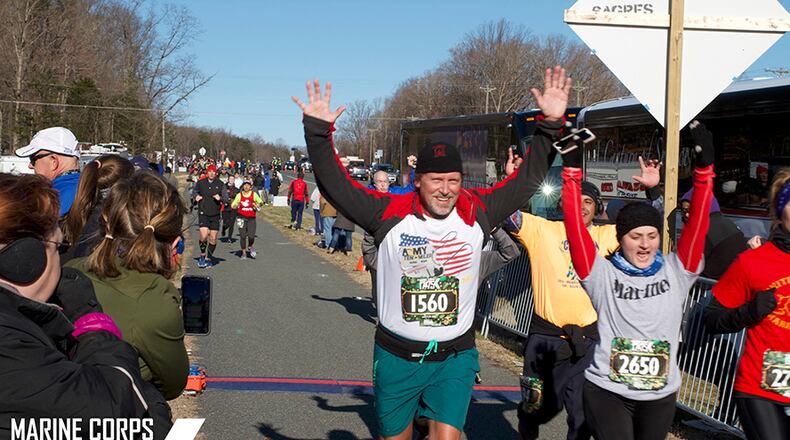The Marine Corps Marathon promotes physical fitness and generates community goodwill while showcasing the high standards and discipline of the U.S. Marine Corps. (Contributed photo)