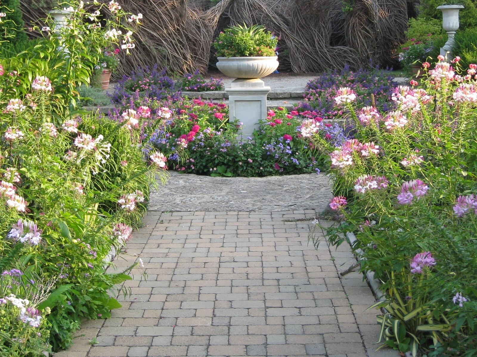 The lovely Wegerzyn Gardens surround the Dayton Playhouse.