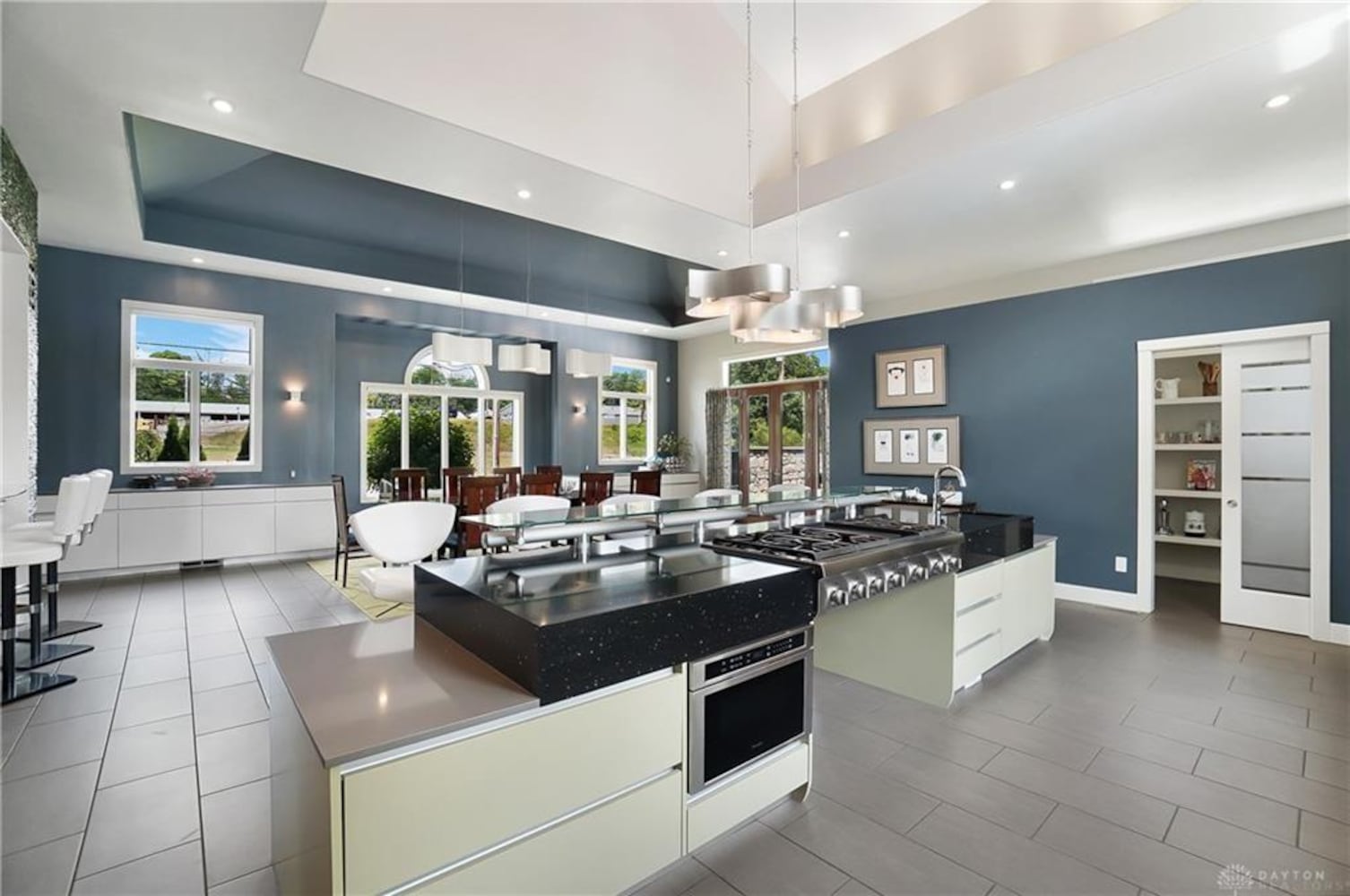 PHOTOS: Spectacular $1.8M luxury home on market with pool, golf simulator