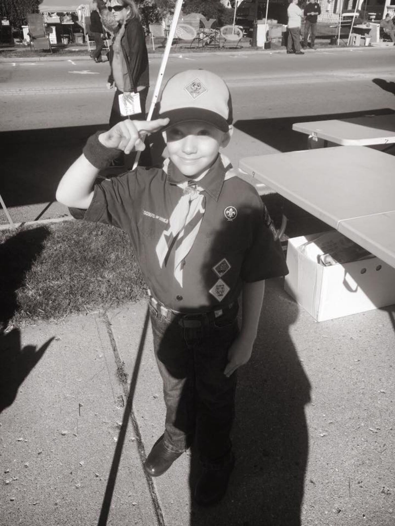 Collin Schaefer wants to collect 1,000 card for Dayton Children's Hopsital.