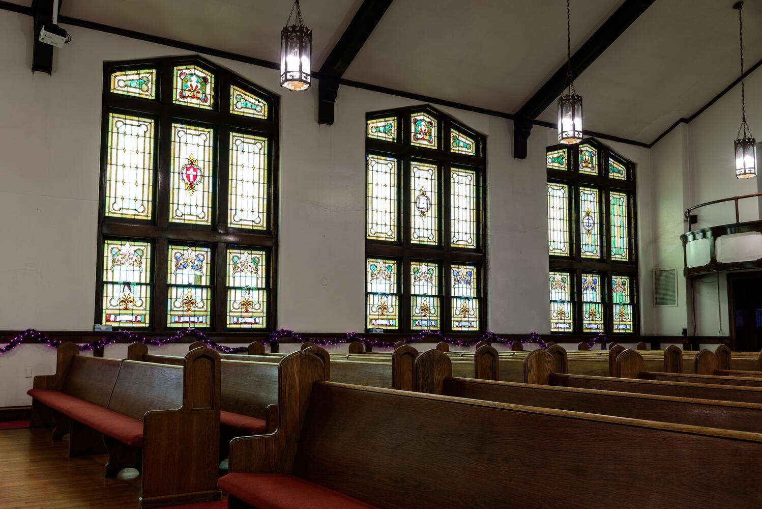 PHOTOS: A look inside McKinley United Methodist Church decorated for Christmas