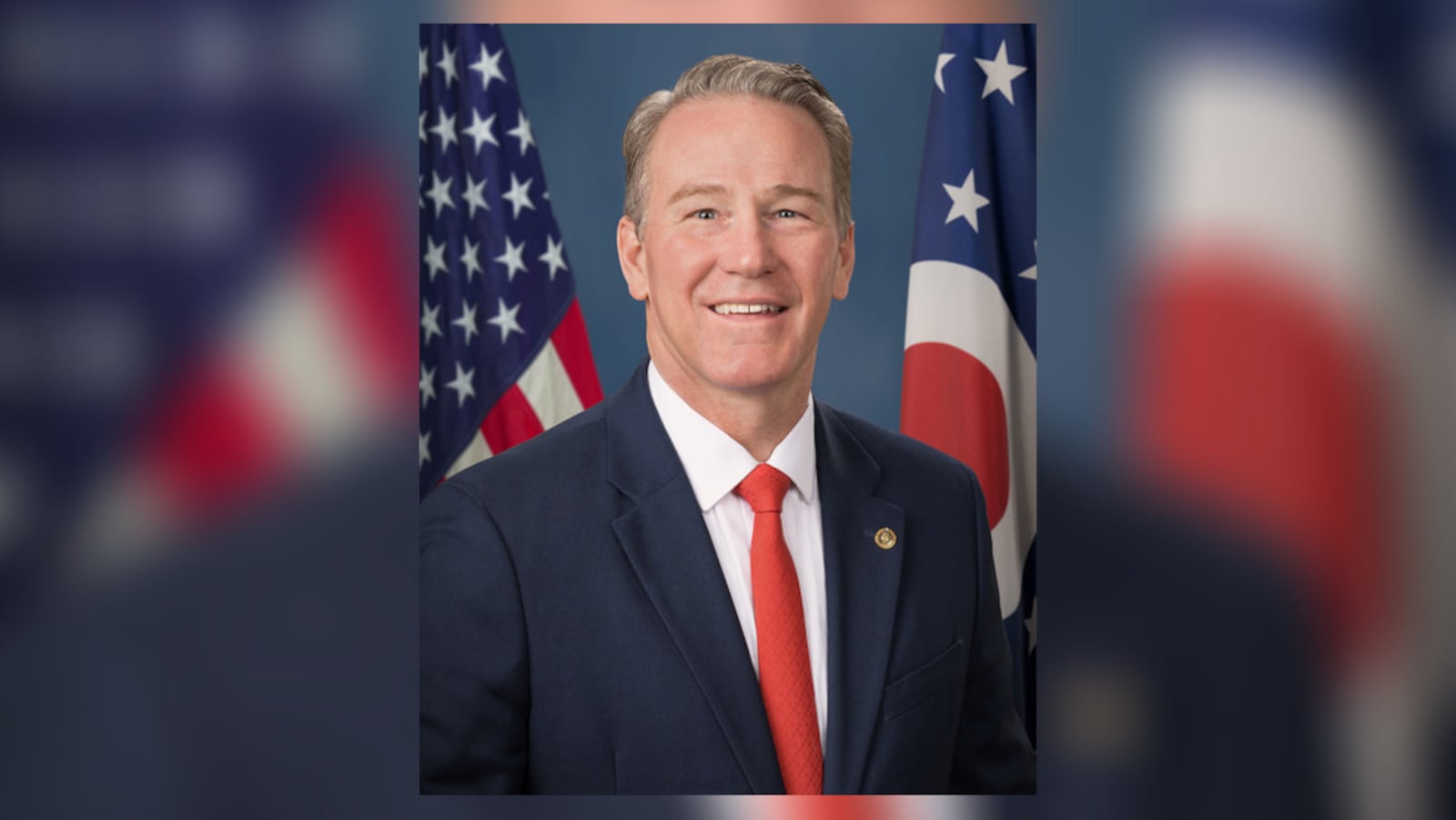 Senator Jon Husted, official portrait in Washington, DC on March 13, 2025. (Official U.S. Senate photo by John Shinkle)