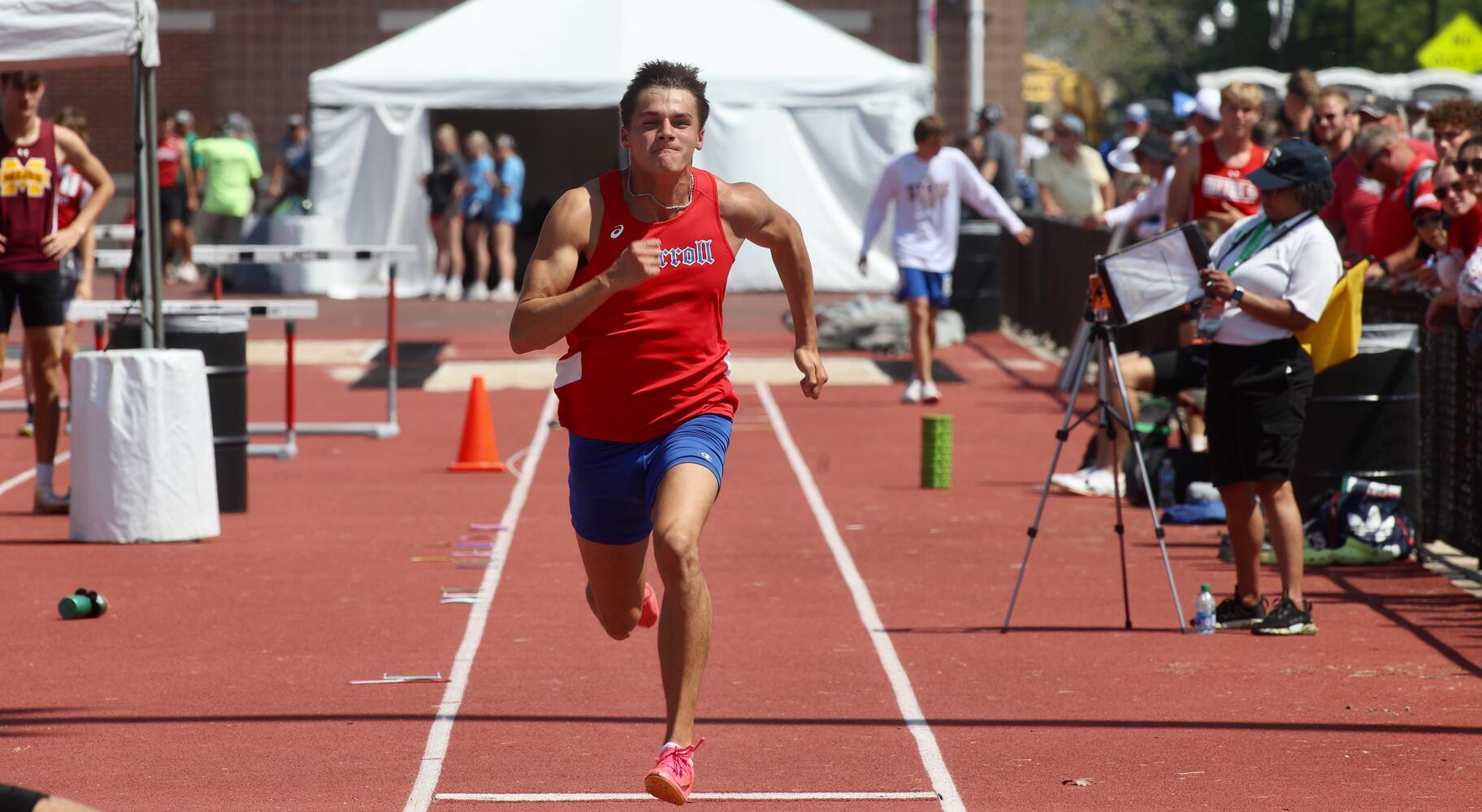 State track meet, Day 1