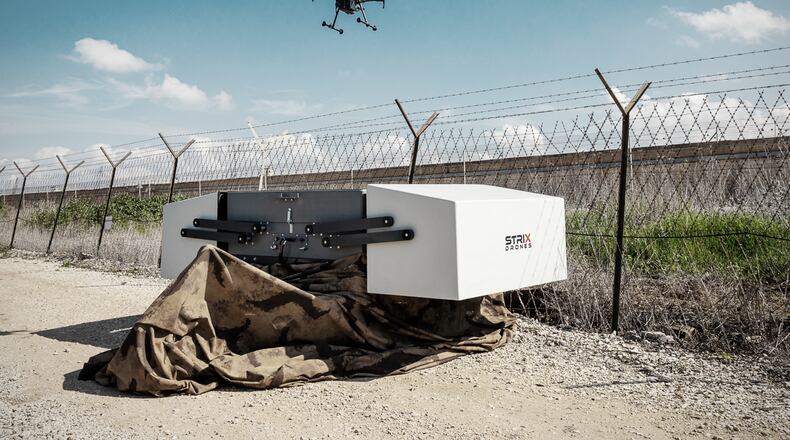 Israel-based Strix Drones is bringing manufacturing of the first autonomous drone docking station to the Dayton region. CONTRIBUTED