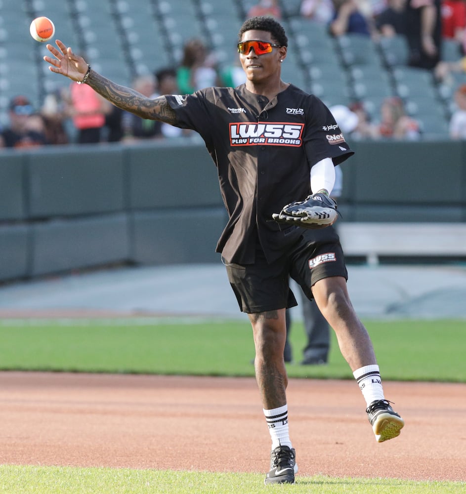 Logan Wilson Celebrity Softball Game 061125 DDN