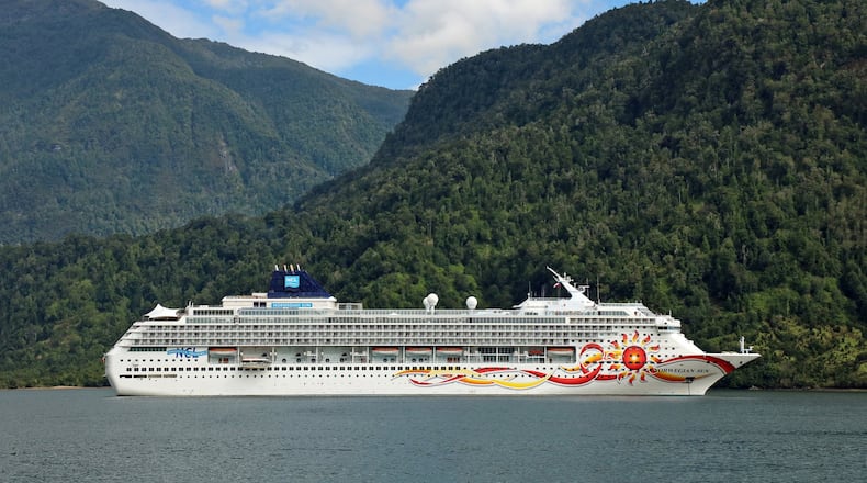 The Norwegian Sun. Norwegian Cruise Line is set to finish up its first summer season of sailings from Port Canaveral, Fla., on board the Norwegian Sun, but will be back with more in 2019. (Doug Hansen/San Diego Union-Tribune/TNS)