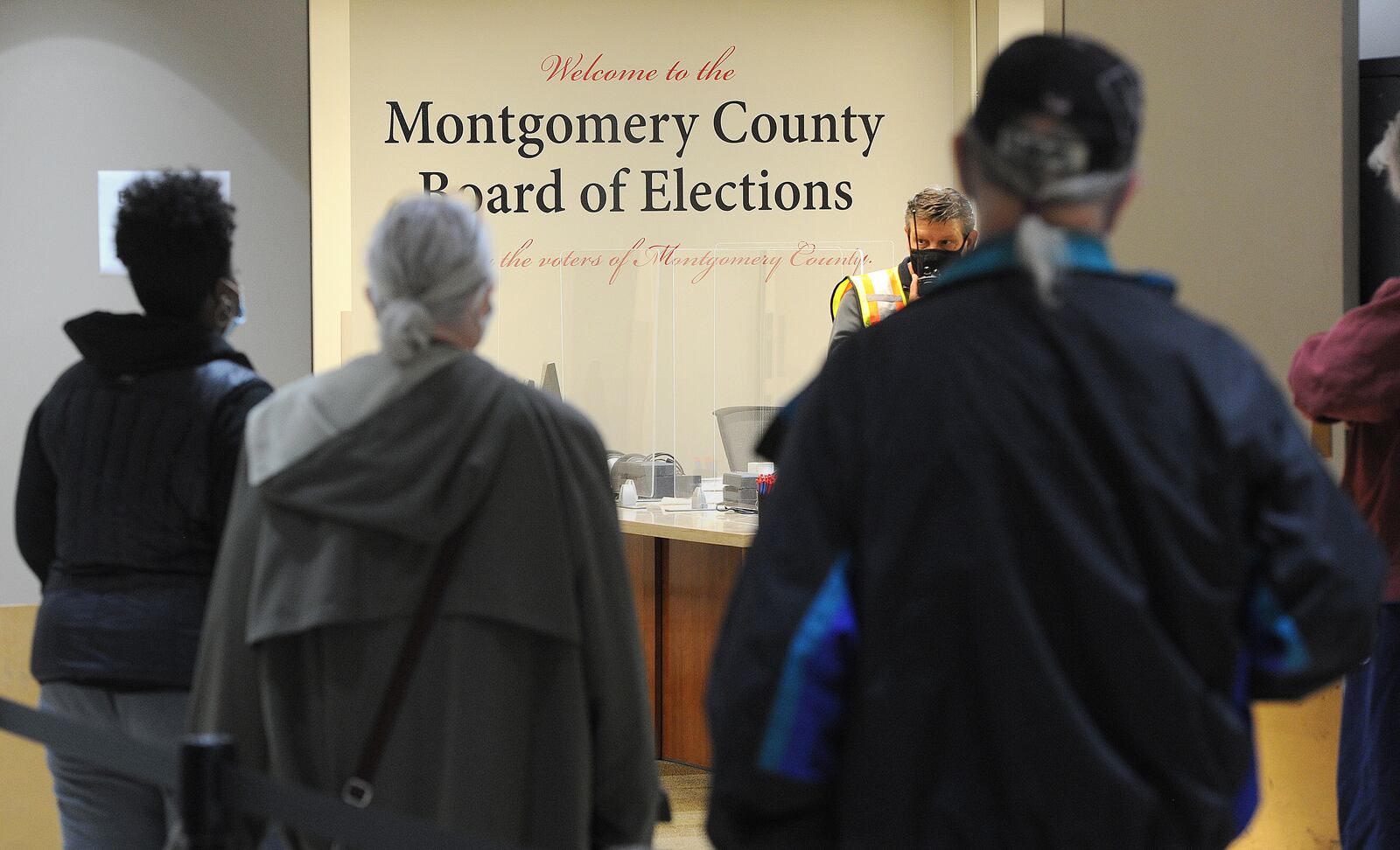 The Montgomery County Board of Election. MARSHALL GORBY\STAFF